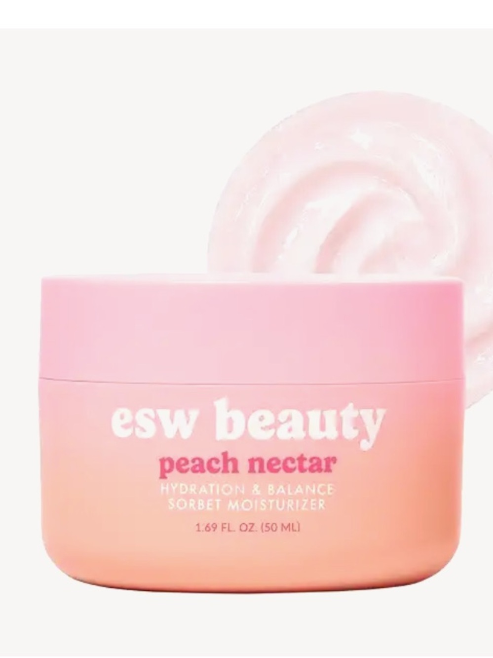 ESW Beauty Peach Nectar Sorbet Moisturizer